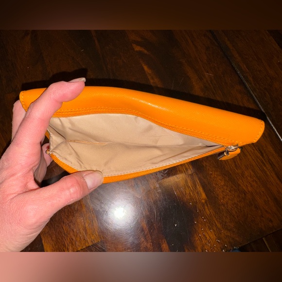 Coach orange snap envelope wallet - Picture 3 of 10